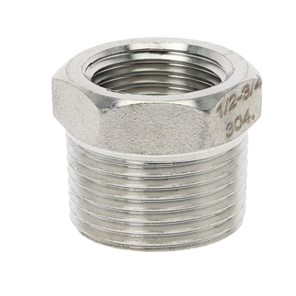 Tonisoiva sydämen vähennysholkki 1/8 &quot; 1/4 &quot; 3/8 &quot; 1/2 &quot; bsp uros/naaraskierre  ss304 ruostumattomasta teräksestä valmistettua putkiliitosta vesikaasuöljylle