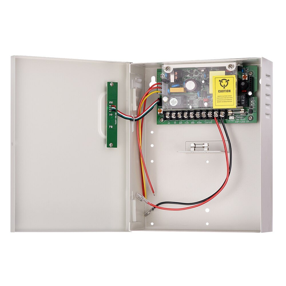 DC 12V5A Back Up Battery Function Metal Box Switching Door Lock Access Control Power Supply