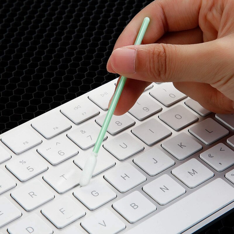 200 coton-tige nettoyage bâton éponge approprié pour imprimante à jet d'encre tête d'impression caméra lentille optique équipement optique
