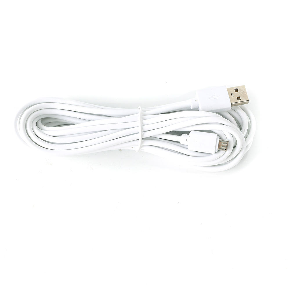 5m/10m mikro-usb-kabel for strømforsyning, webkamera, fjernkontrollledning, android-ladeledning for mobiltelefon, nettbrett, strømbankledning