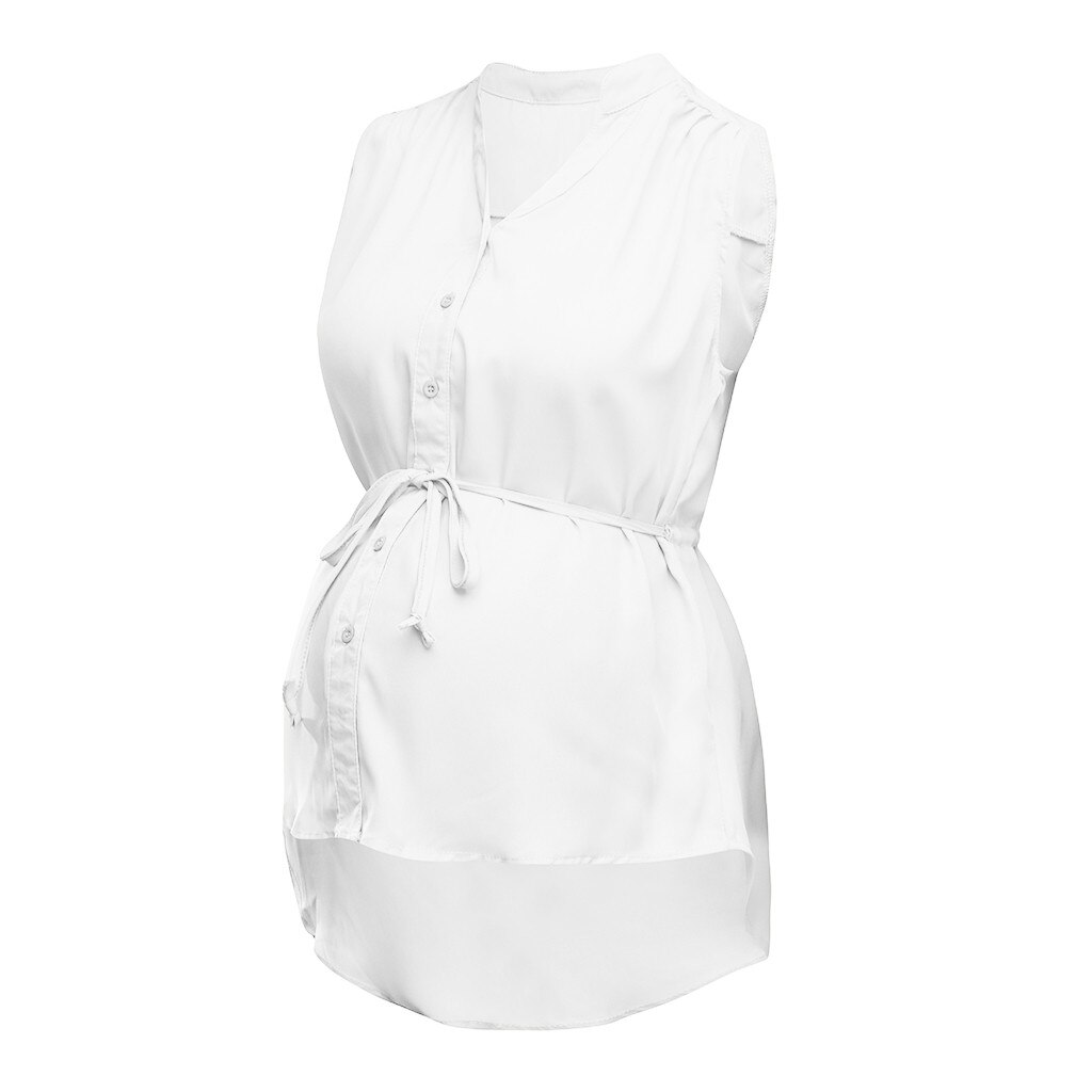 Women Pregnant Women Pregnant Maternity Nursing tops Solid Breastfeeding Summer Striped Blouse Clothes ropa de mujer 20May