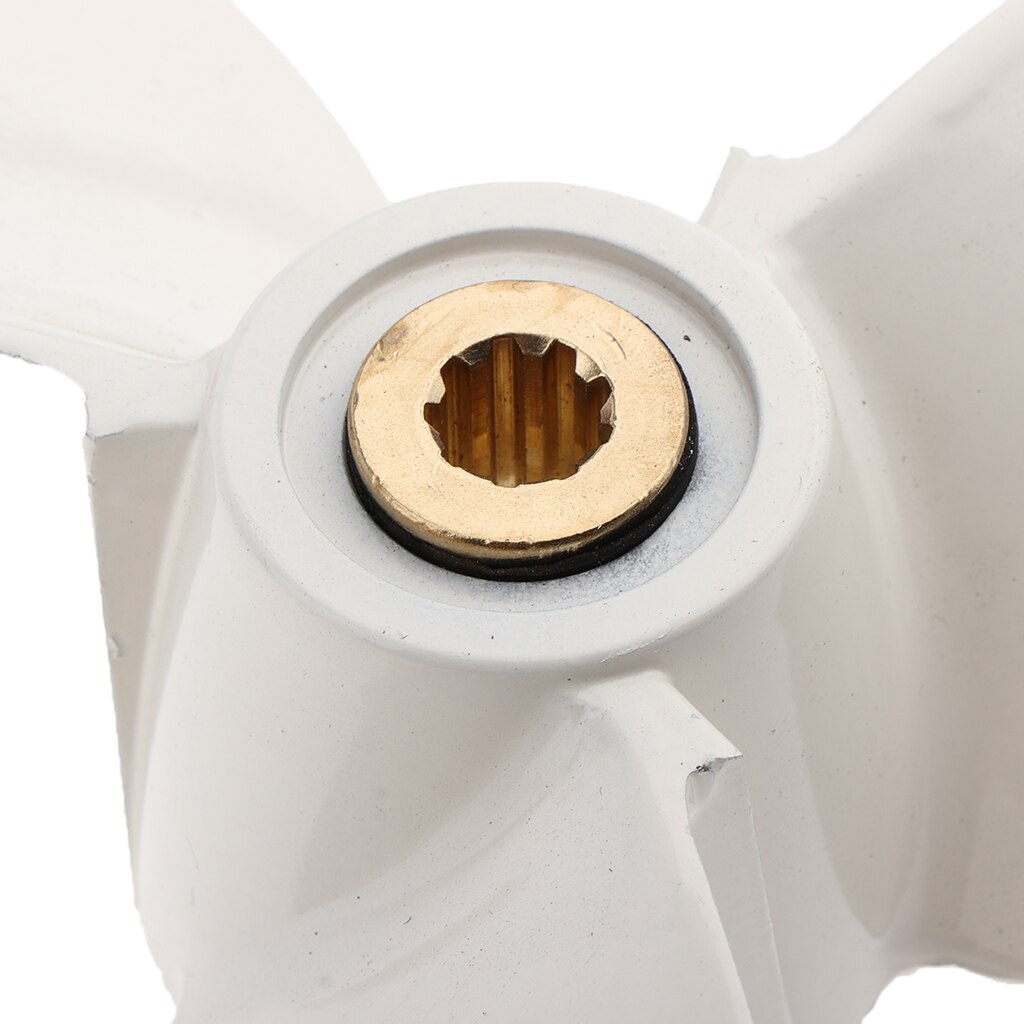 3- blad båd marinepropeller til yamaha 2-6hp aluminiumslegering skibstrækker 7 1/2 x 8 ba type vandtæt stødsikker
