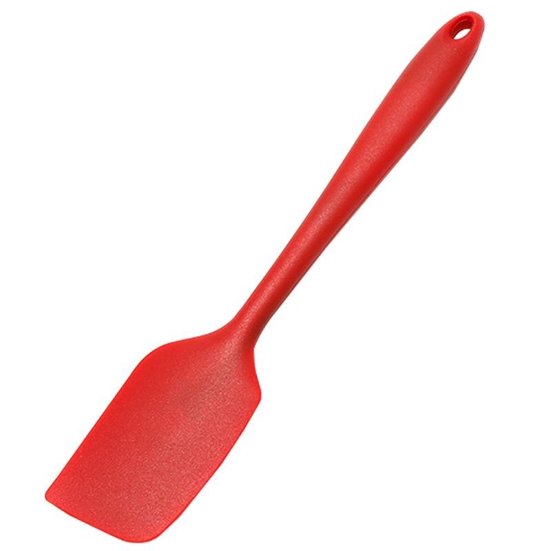 Ustensile de cuisine rouge Silicone Premium ustensile en acier inoxydable résistant à la chaleur antiadhésif sûr ustensiles de cuisine maison outil fournitures de cuisine: 6