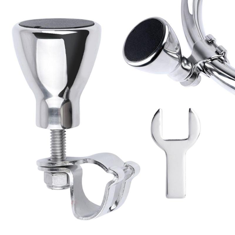 Boule de volant de bateau en acier inoxydable 316, bouton de poignée, aide tournante, commande manuelle, volant marin, aide au bouton Bouton rotatif pour yacht, bateaux Accessoires marins