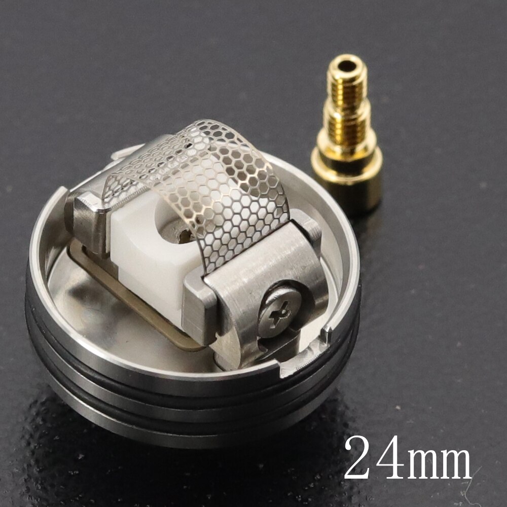 VapSea Profile RDA Atomizer Mesh 24mm Vape Tank Single Coil Rebuilding 22mm Dripping 510 vape atomizer with 1.5 Mech coils