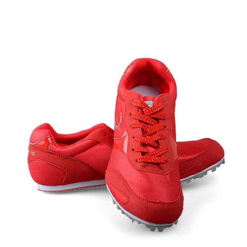 Student Training Sportschoenen Man Atletiek Spike Nail Schoenen Vrouwen Professionele Lace Up Schoenen Maat 35-42 AA11102