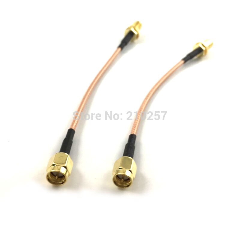 Cable Coaxial SMA macho a hembra, 10cm, antena RF de red WLAN, RG316, 1 ud.