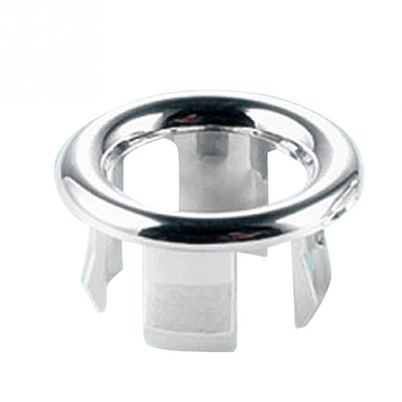 Accessoire evier de cuisine anneau rond trop plein couvercle de rechange bouchon de vidange évier filtre salle de bain bassin évier Drain: Hole