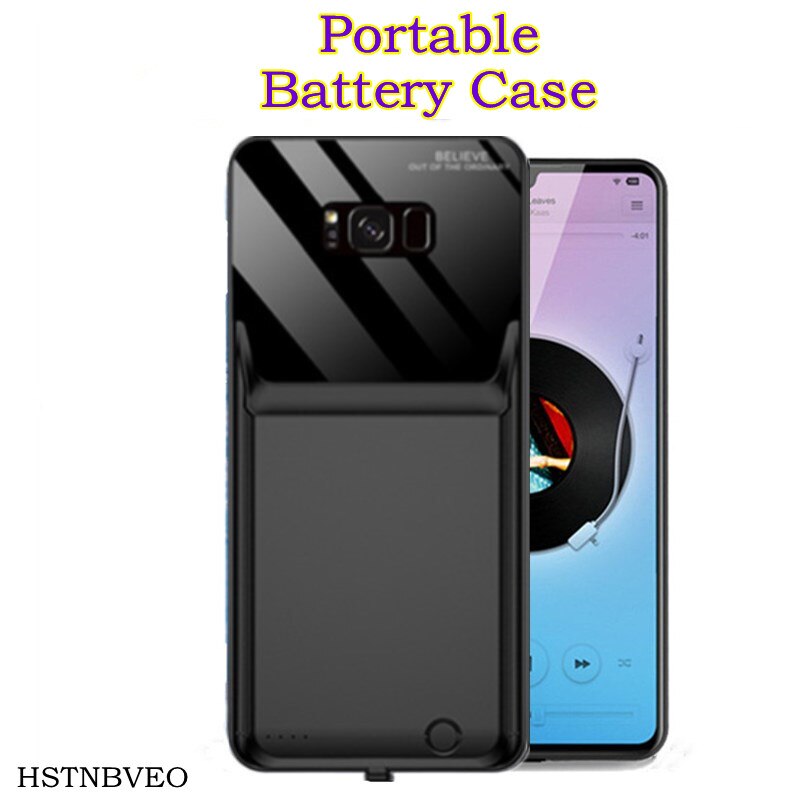 Power Bank Charging Back Cover For Galaxy S8 Plus S9 Plus Battery Case Shockproof Battery Charger Case For Samsung Galaxy S8 S9