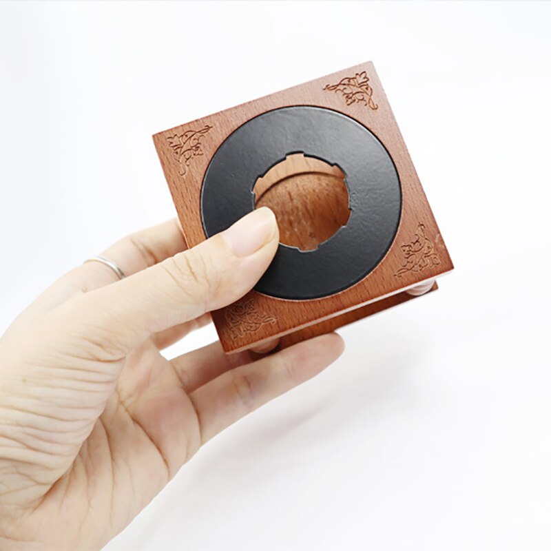 Vintage Beuken Wax Smelter Kaars Wax Smelten Pot Kleine Oven Speciale Voor Zegellak Verwarming Tool Wax Smelt Kaars Accessoires