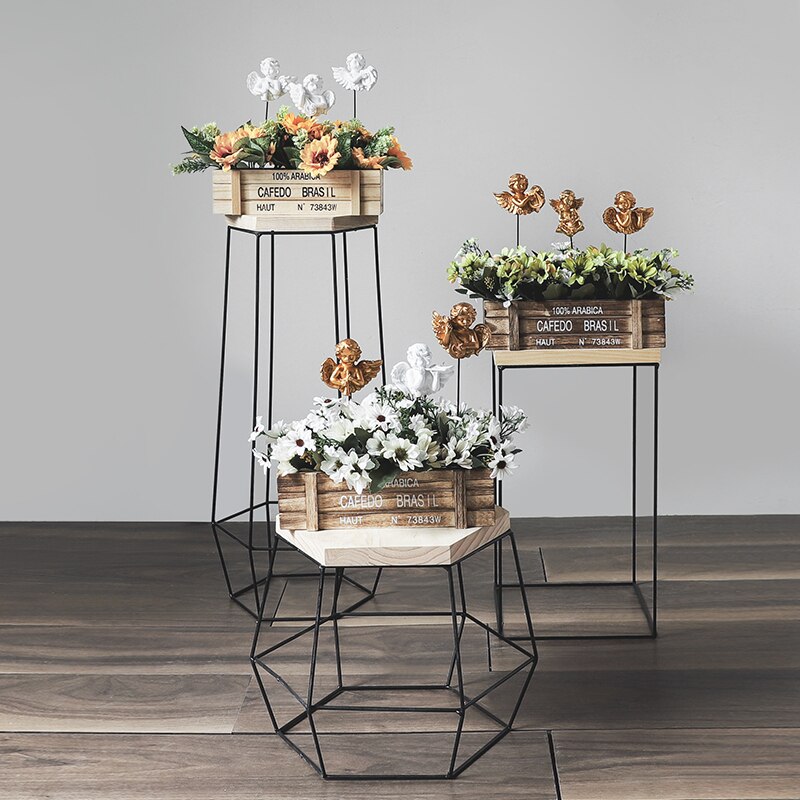 Angel Flower Potted Ornaments Home Garden Ornaments Flower Pot Decoration