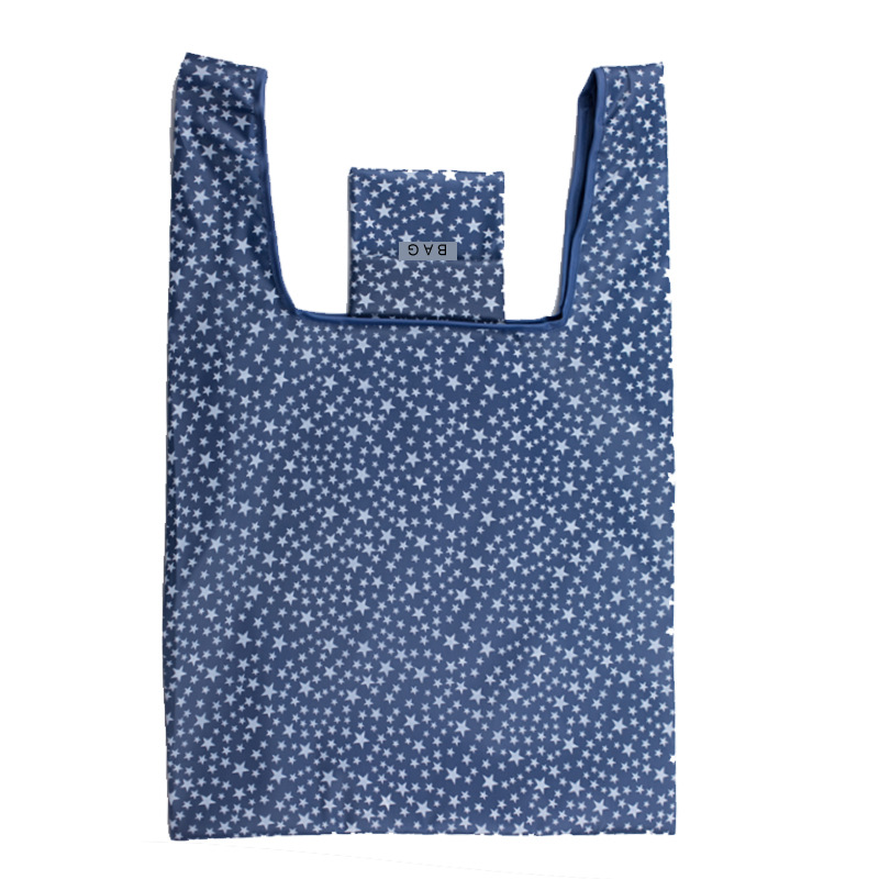 Sac de Shopping pliable, fourre-tout, sacs à main pliables, sacs de rangement pratiques à grande capacité F096: B