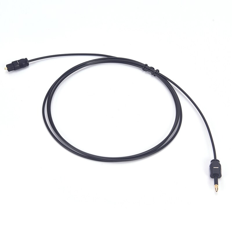 1pc Für Toslink zu Mini Stecker 1M Toslink Audio Kabel Digital Optical SPDIF Audio Kabel Draht 3,5mm audio Stecker Kabel