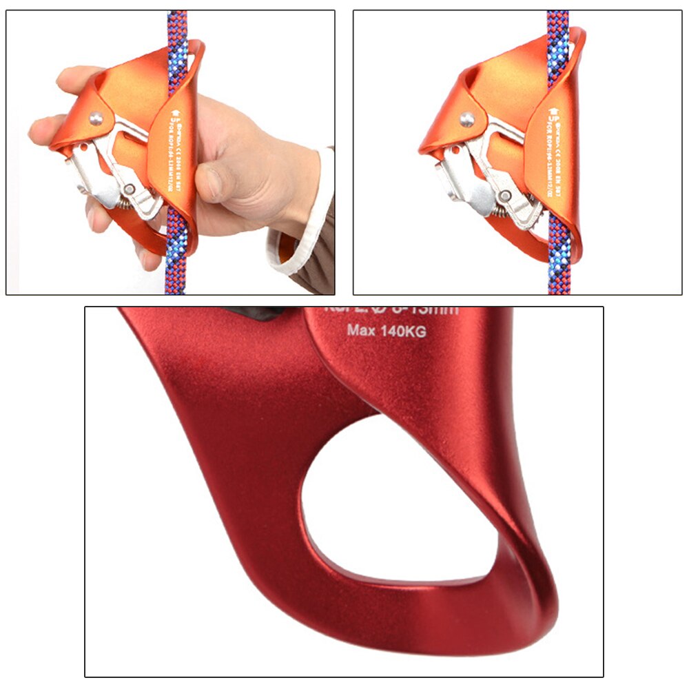 Rock Climbing Chest Ascender Climbing apparatus Anterior abdominal climbing apparatus