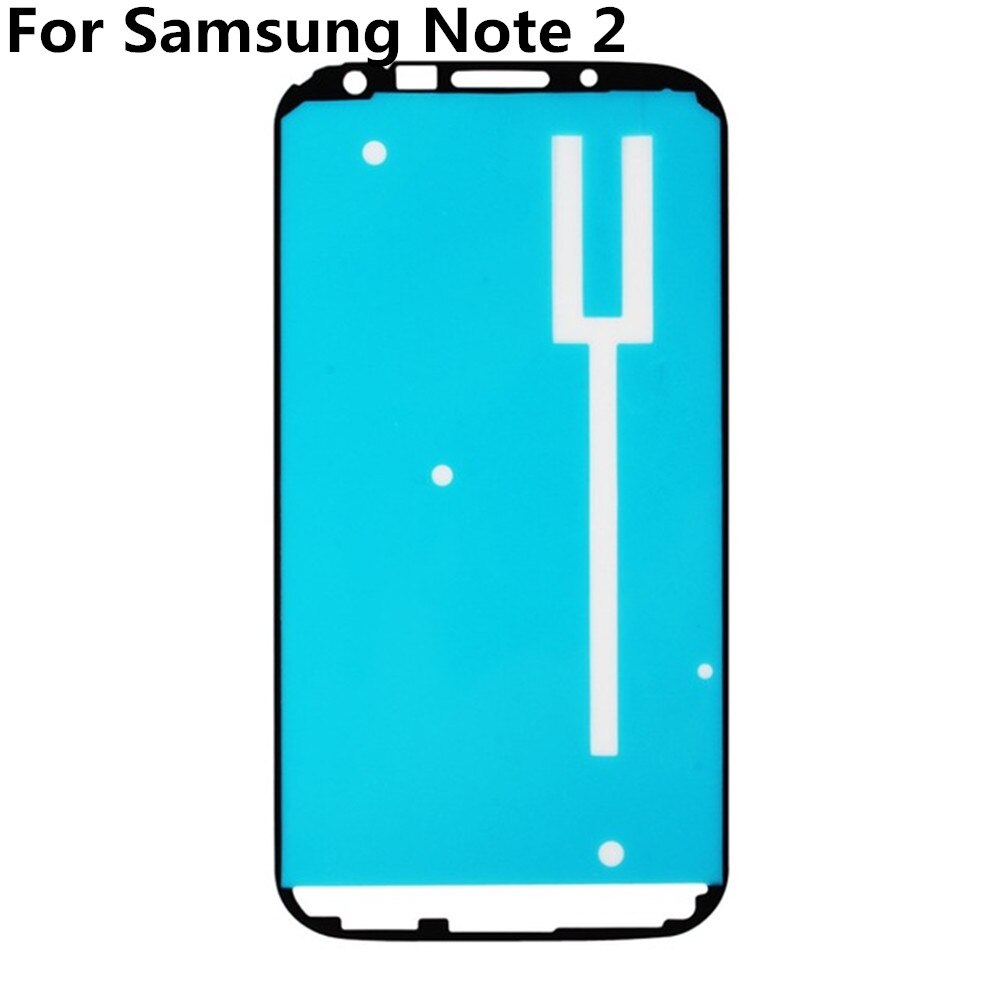 10SETS Pre-cut Frame Adhesive Tape for Samsung Galaxy S3 i9300 S4 i9500 S5 g900 NOTE 2 3 4 note2 note3 note4 Double-sided: note 2