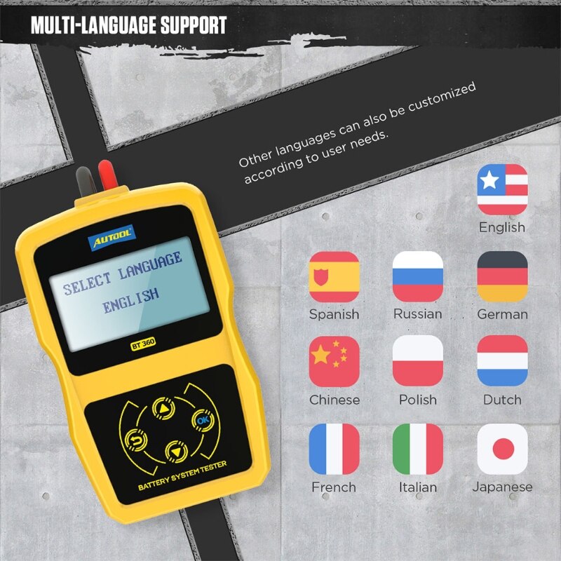 Diagnose Scanner Tool Voor Auto Verbeterde Multi-Systeem BT360 Scanner Auto Fout Code Reader Met Batterij Registratie