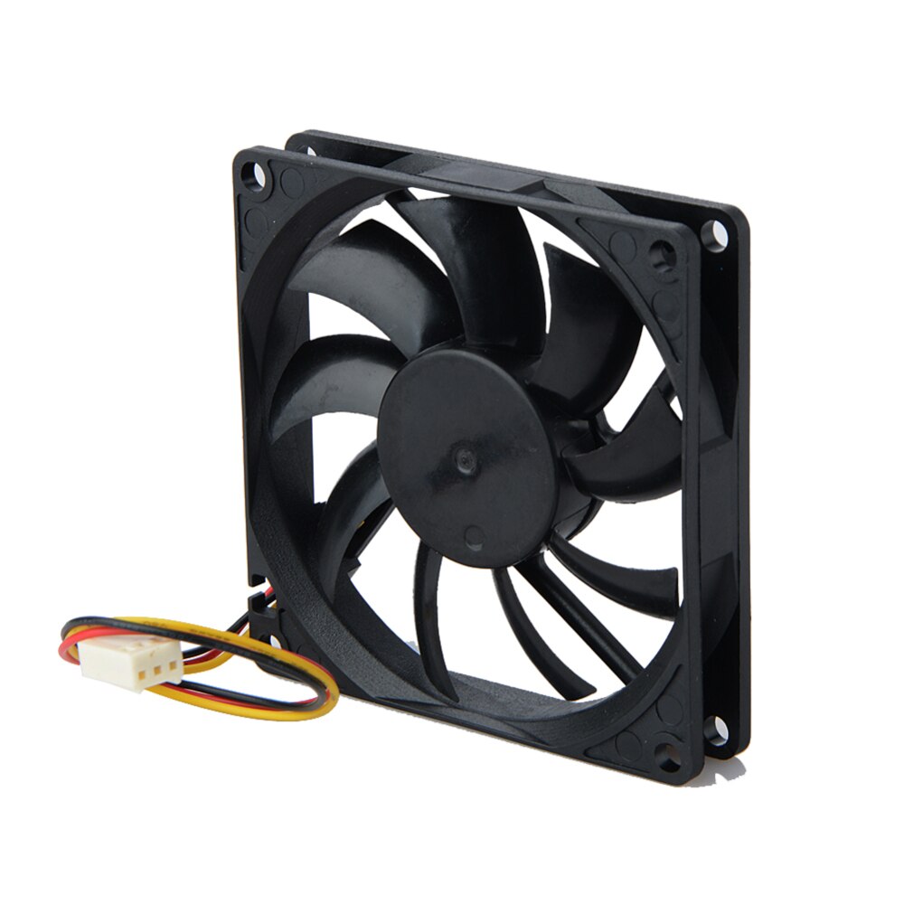 Cooling Fan 12V 80mm DC Computer Case 12V 3 Pin Wire 80x80x15mm Cooling Cooler Fan For Computer System Cooling Fan Heatsink CPU