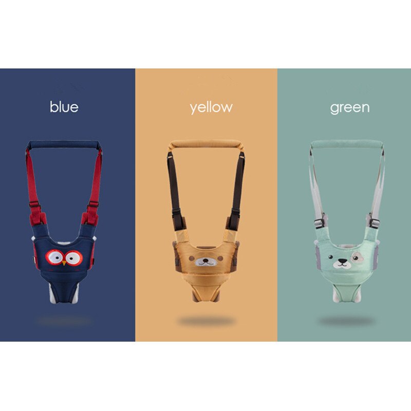 Chaleco de seguridad para bebés y niños pequeños, cinturón de tracción para aprender a caminar, plegable, portátil