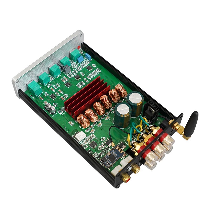 BRZHIFI Audio DP1 TPA3116 2.1 Class D Mini Digital Power Amplifier Bluetooth 5.0 Output 50W*2 100W Stereo Amplificador