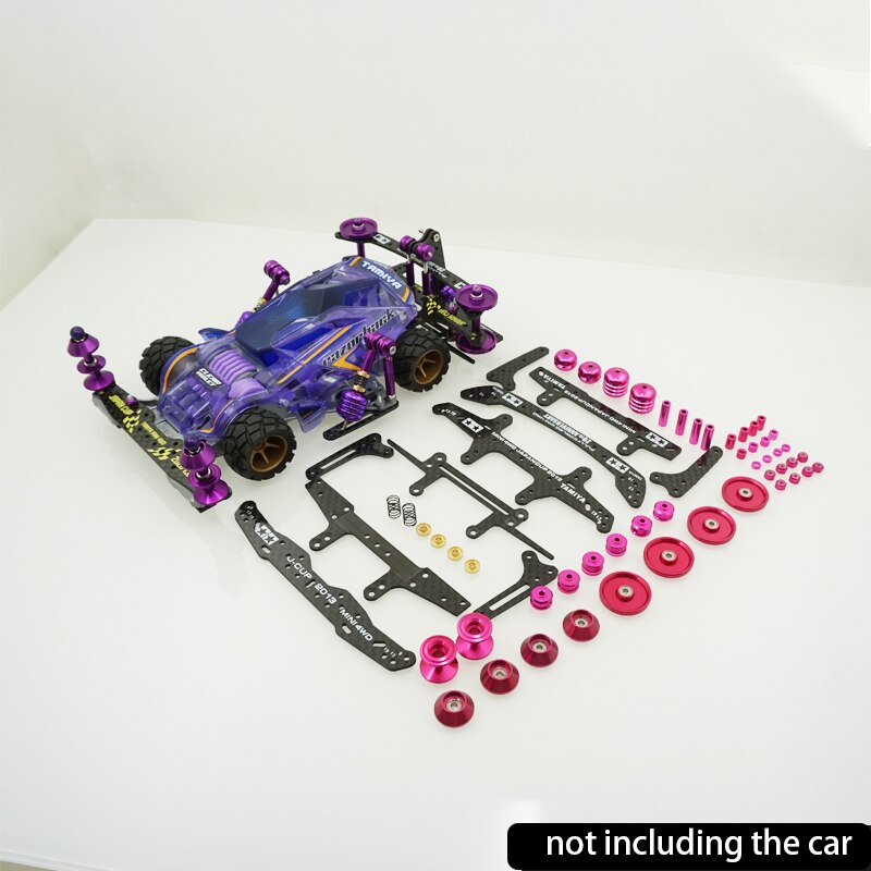 Self made Tamiya wysyłka za darmo mini 4WD węgla przednia tylna przerwa roller spancer amortyzator pełne nowsze ustawienie dla MA FMA podwozie: 02