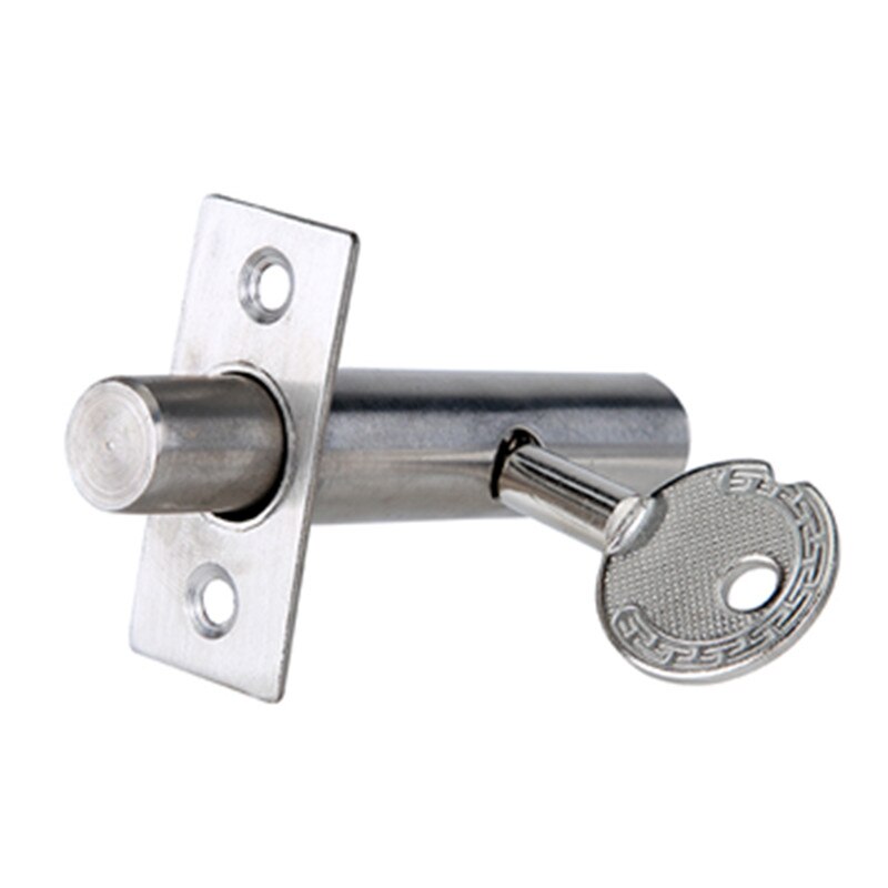 Stainless steel pipe well lock,Concealed door, lock Pipe/Fire door/ Escape/Aisle/Invisible lock,door hardware