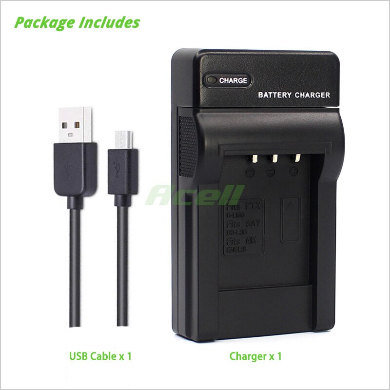 EN-EL19 MH-66 USB Ladegerät für Nikon COOLPIX W150 W100 A300 S6400 S5200 S4400 S4200 S4150 S3400 S3300 S3200 S2800 S2750 kamera