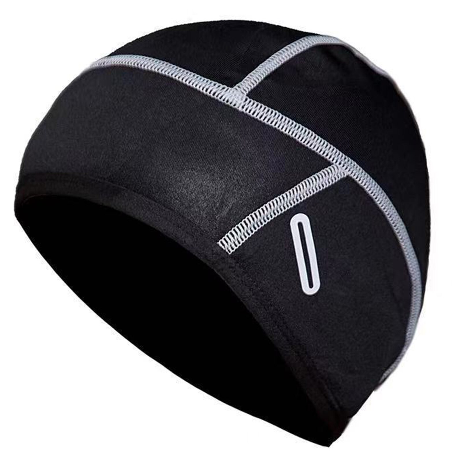 Gorro térmico para ciclismo para hombre y mujer, gorro de invierno a prueba de viento para esquí, correr, esquiar, montar en moto, Mtb, 1 unidad: Gris