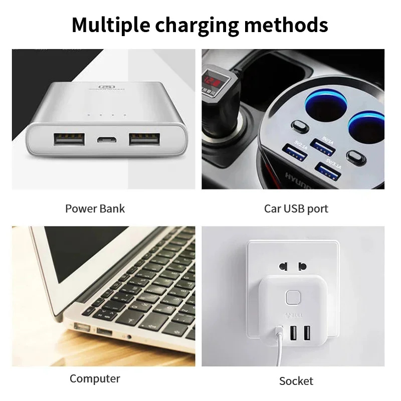 Dual-Purpose Aquarium Zuurstofpomp Praktische Uitlaat USB Opladen Draagbare Ultra Stille Luchtcompressor Voor Aquarium Luchtpomp