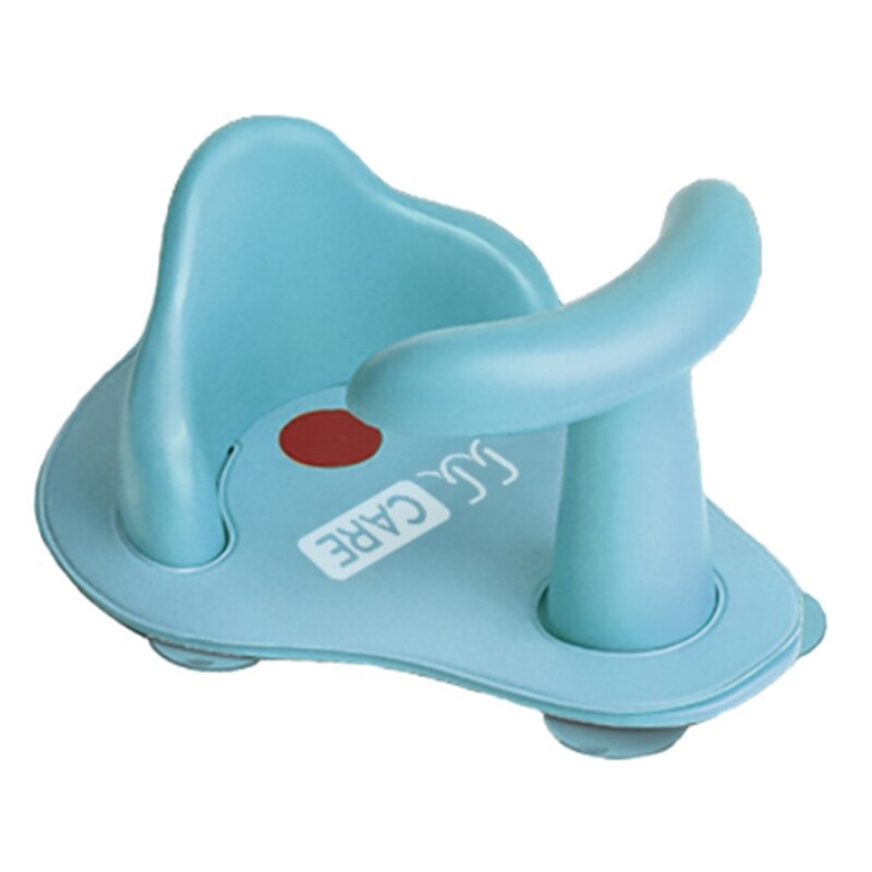 Bad Seat Baby Bad Seat Met Antislip &amp; Zachte Badmat, draagbare Peuter Baby Kind Bad Met Rugleuning: Blue