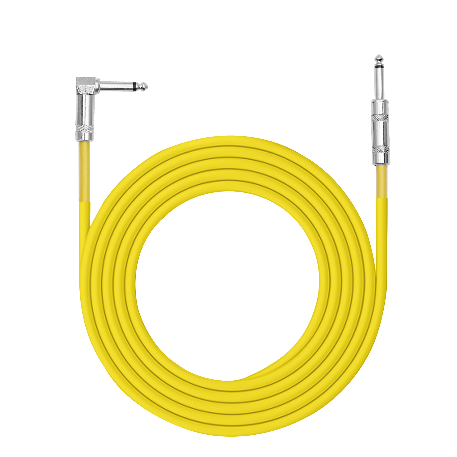 Cable de guitarra Cable Jack línea bajo caja eléctrica Cable de Audio línea de reducción de ruido Cable blindado 3/6/10 metros: YELLOW
