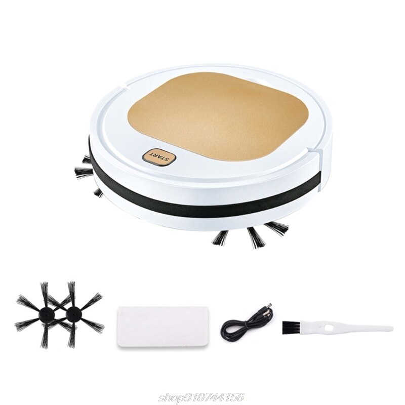 Robot Vacuum Cleaner Upgraded 1800Pa Strong Suction Ultra-Thin Sensor Self- Charging Robotic Vacuum D12 20: GD