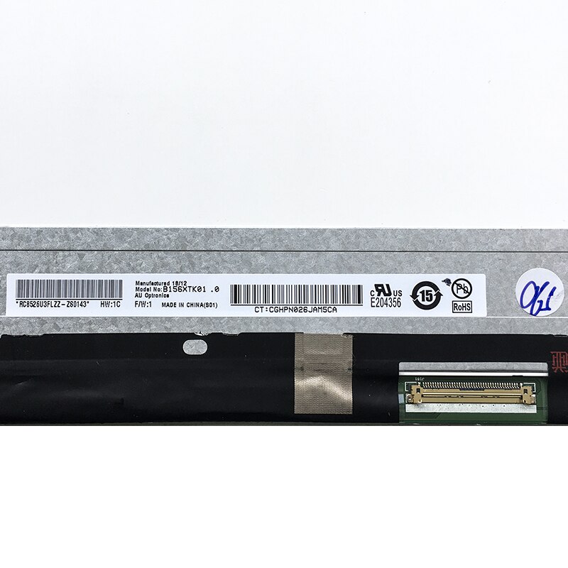Ltn 156 at 40 n156 bgn -e41 b156 xtk 01.0 nt156 whm -t00 fit for dell inspiron 5558 5559 touch lcd screen edp 40 pin