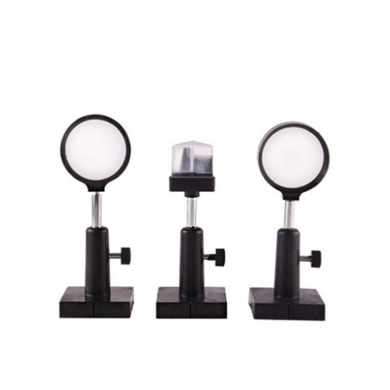 Lente convessa Lente Concava prisma impostato Lente Prisma e la Staffa di Scuola Ottica Fisica Sperimentale Attrezzature Aula Forniture