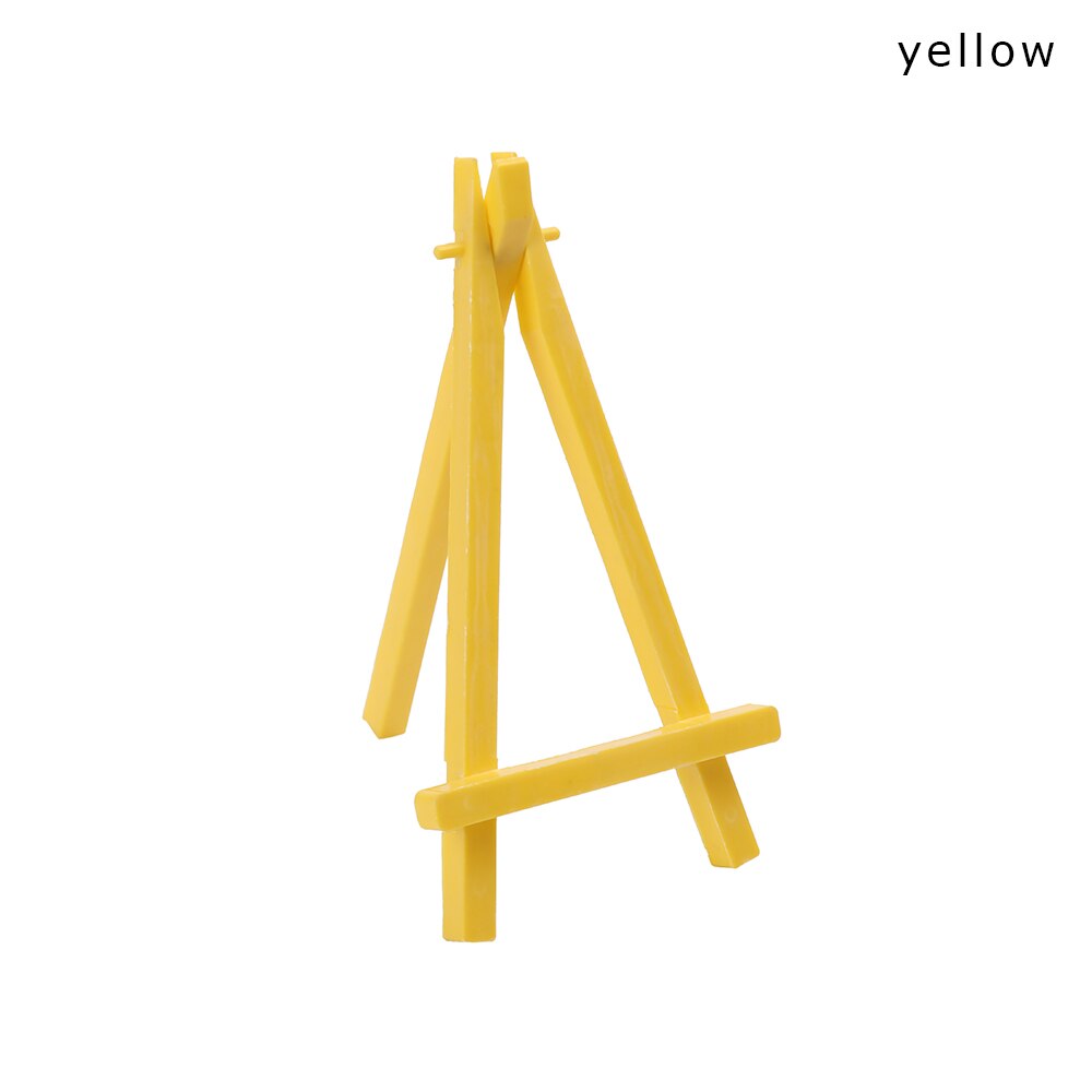 1PC Mini Artist Wooden Easel Artwork Shelf Painting Stand Exhibition Display Holder Home Party Decor Craft Drawing Easel: Style5