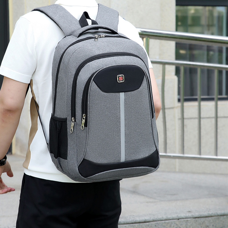 Casual Men's Backpack Men Bag Lightweight Nylon Fabric Travel Backpack School Bag Large Capacity Men's Laptop Backpack