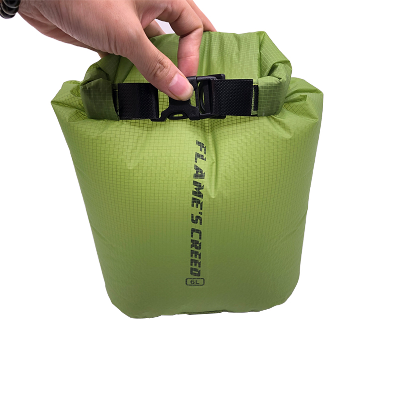Drivpose vandtæt tørpose til kano kajak rafting sport flydende opbevaringsposer foldbare rejsesæt 24l 12l 6l