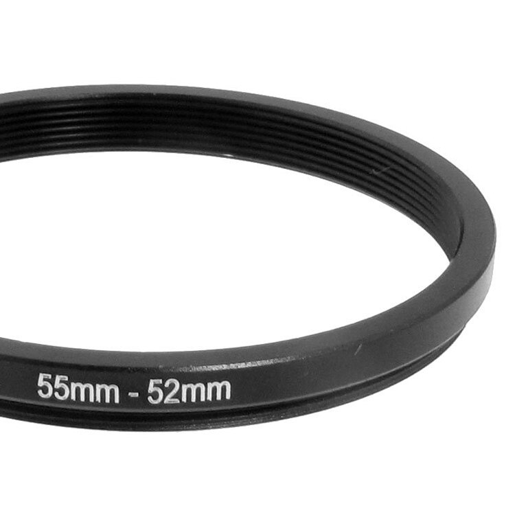 Adaptateur de bague abaisseur noir 55mm-52mm 55mm à 52mm pour appareil photo