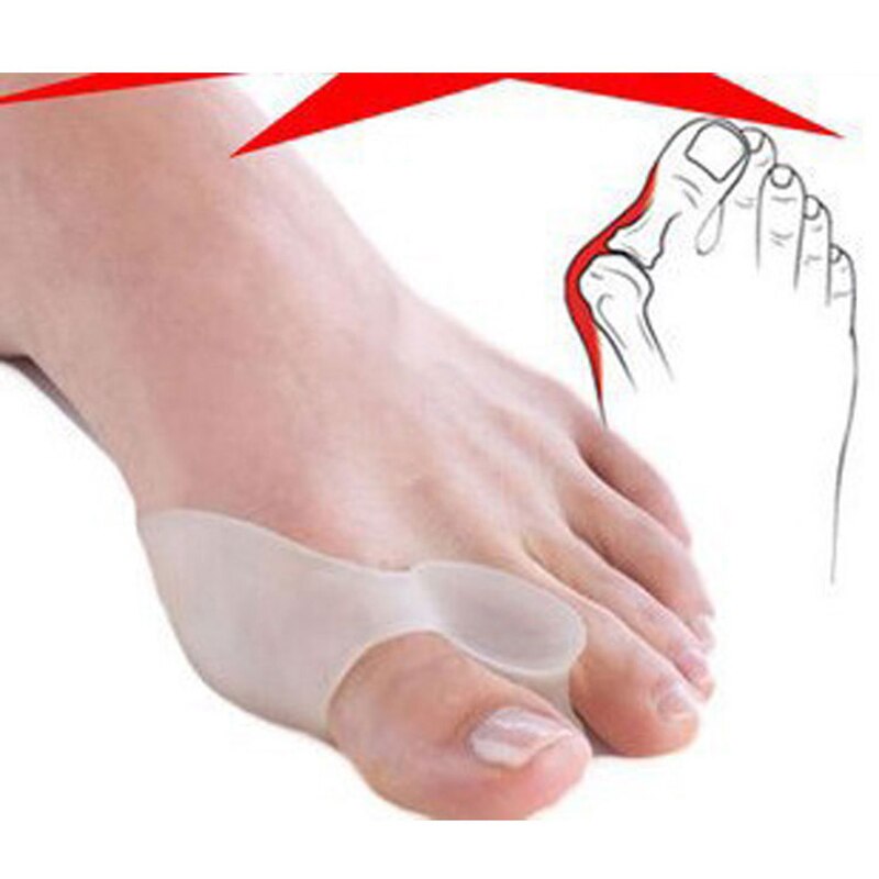 50 Pairs Siliconen Hallux Valgus Gel Bunion Manicure Teen Separator Voeten Pijnbestrijding Guard Plantillas Para Los Pies Voeten Zorg Tool