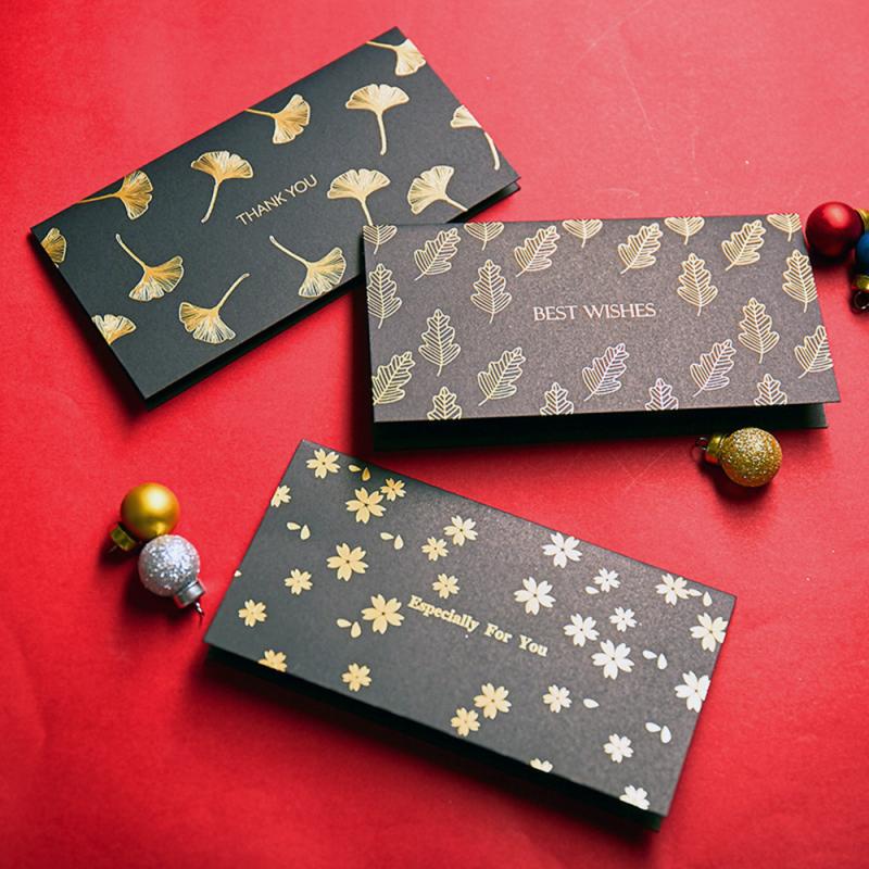 Greeting Cards Invitation Card High-end Bronzing Wedding Birthday Invitations Novel Invitation Paper Household Supplies