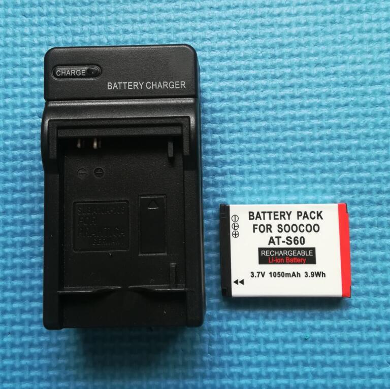 SOOCOO-Accesorios de Cámara de Acción, batería de 1050mAh con cargador para S60, S60B, S70, S60, S60B, S60B, pez payaso, Original