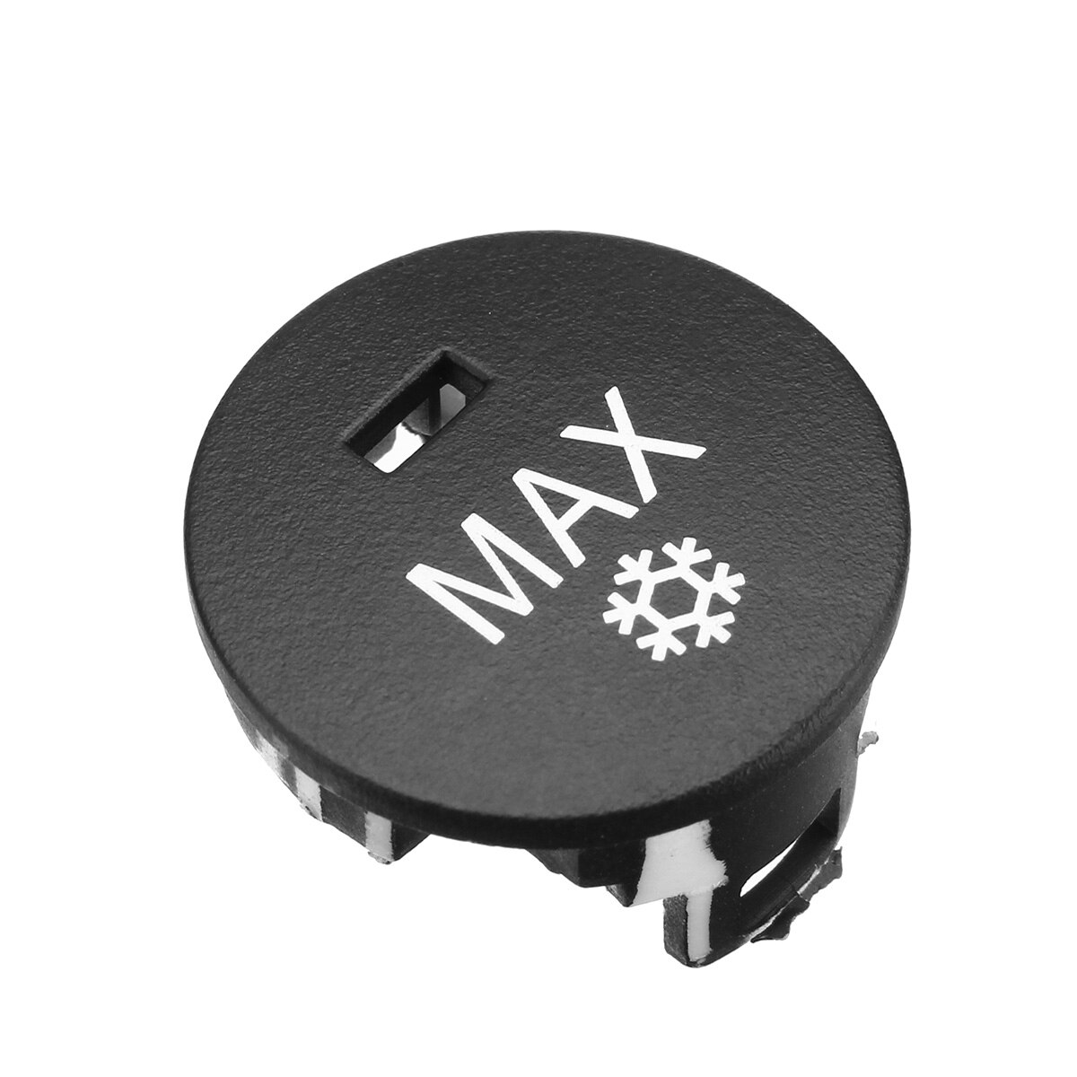 Car OFF/Rest/Max Climate Control Knob Panel Switch Knobs Button Air Conditioner Button Repair Cap Cover For BMW 5 Series E60 E61