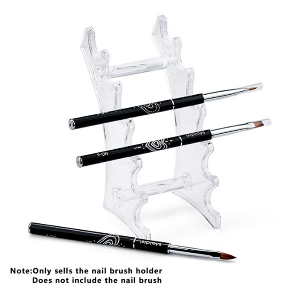 Afneembare Trasparent Zwarte Pen Houder Cosmetische Borstel Oogschaduw Lippenstift Display Stand Rack Bureau Briefpapier Organisator Plastic: Clear