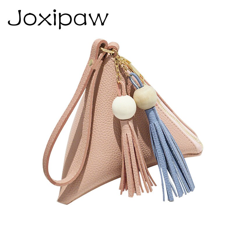 Mini Driehoek Vrouwen Clutch Purse Handtas Strap Kleine Vrouwen Tas Dame Koppelingen Casual Telefoon Pakket Joxipaw