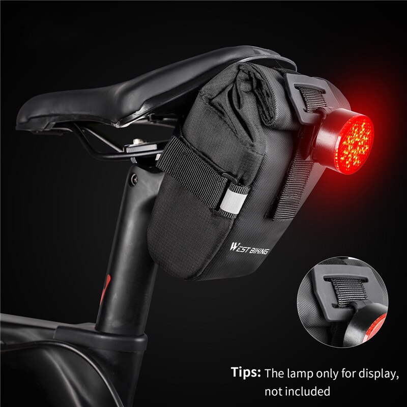 West Fietsen Regendicht Fiets Tas Shockproof Bike Opslag Zadeltassen Grote Capatity Seat Fietsen Tail Pouch Tassen Mtb Bike Tassen