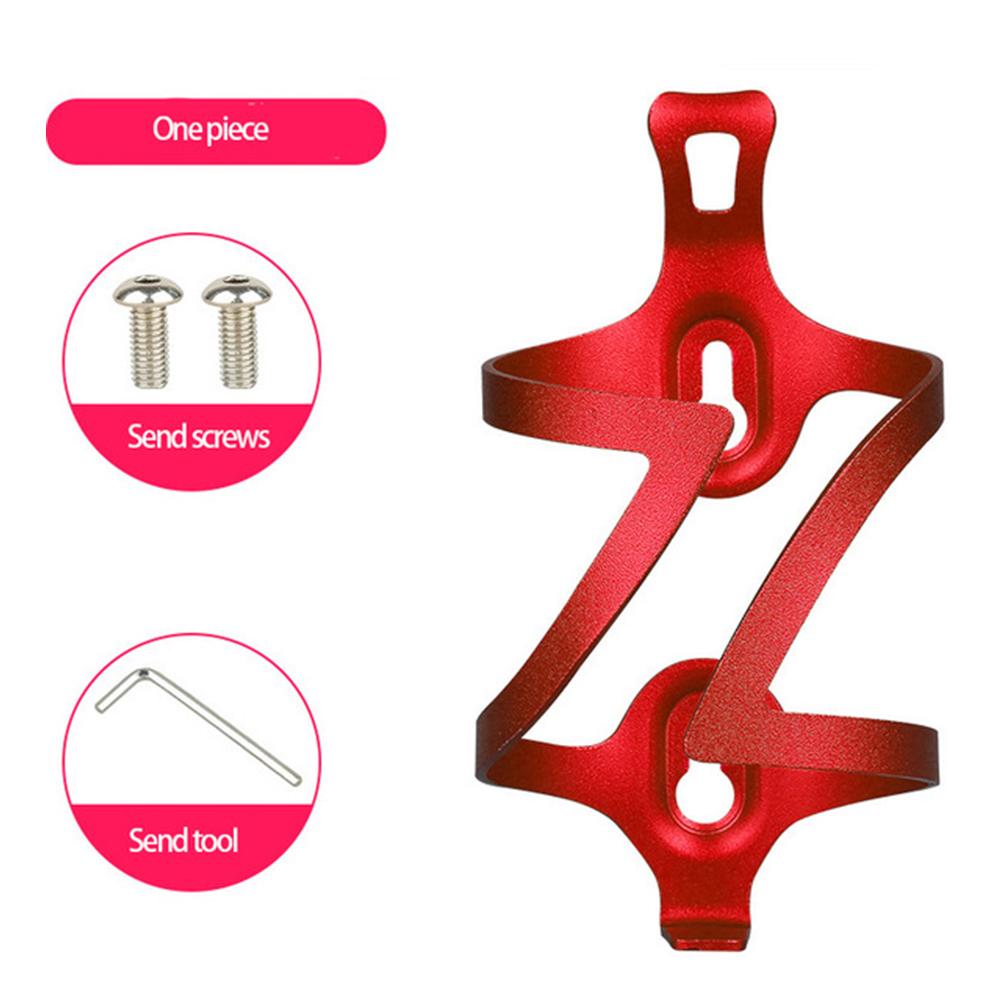 Durable 3D Bike Water Bottle Holder Ultralight Aluminium Alloy Cycling Cup Bottle Cage Rack Cycling Bicycle Accessories: B