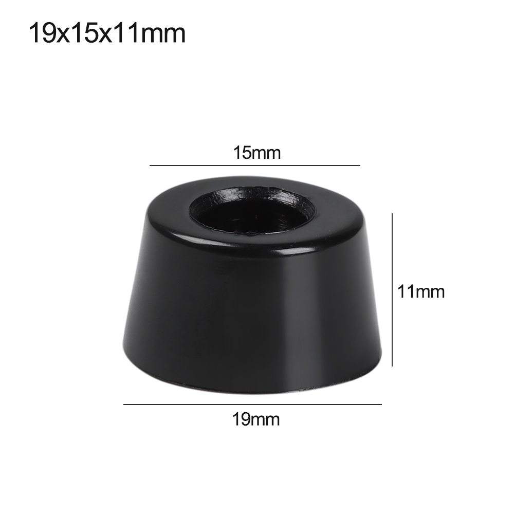 10 Stuks Speaker Kast Meubels Stoel Tafel Doos Conische Rubber Voet Pad Rvs Stand Schokdemper Stroefheid: Groene Rronze