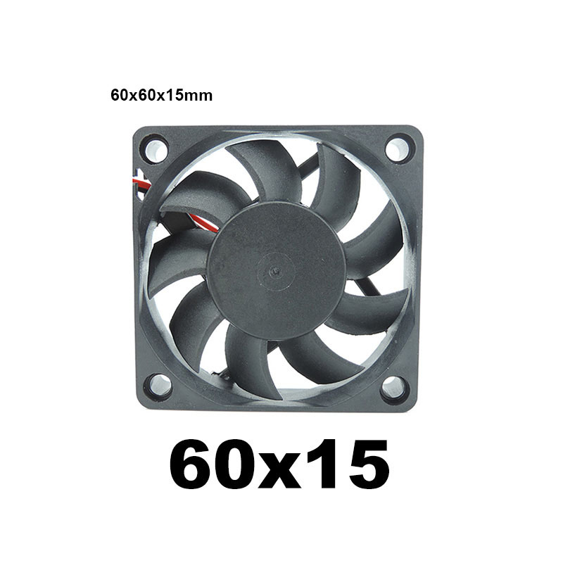 4010 12025 8010 30mm dc 5V 12V 24V Ventola di raffreddamento Motore Brushless Astuccio Silenzioso 40MM 50MM 60MM 70MM 80MM 90MM 120MM per stampa 3D 2spillo: Blu / Fascio 2