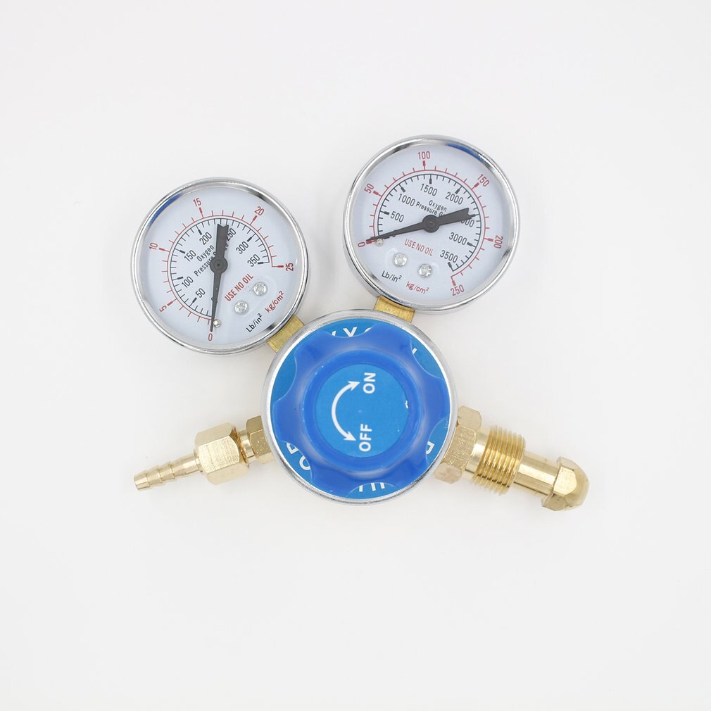Argon Oxygen/Acetylene Regulator Reducer Mig Flow Meter Pressure Gas Solid Brass Welding Fit Victor Gas Torch Cutting
