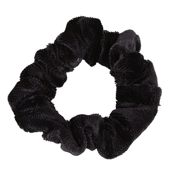 Paquete de 10 gomas elásticas para el pelo, gomas para el pelo de terciopelo negro