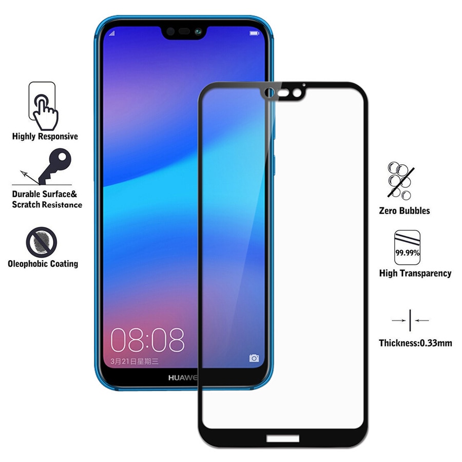 3D Tempered Glass For Huawei P20 Lite light Glass Armor Screen Protector Glas Hawei P 20 Pro 20Pro 20lite P20Pro P20Lite Film